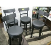 Image 1 : SET OF 4 SWIVEL TOP STOOLS