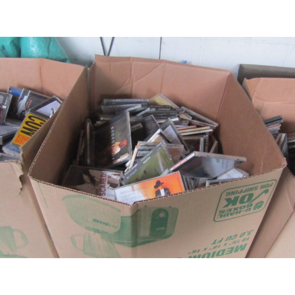 LG. BOX OF CDs