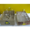 Image 1 : 2 BOXES OF ASST. DECANTERS, CRYSTAL GLASSES, ETC.
