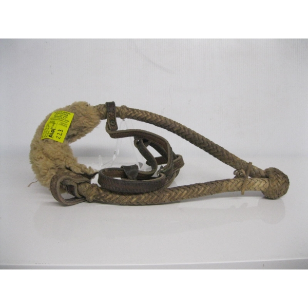 VINTAGE RAWHIDE BOSAL