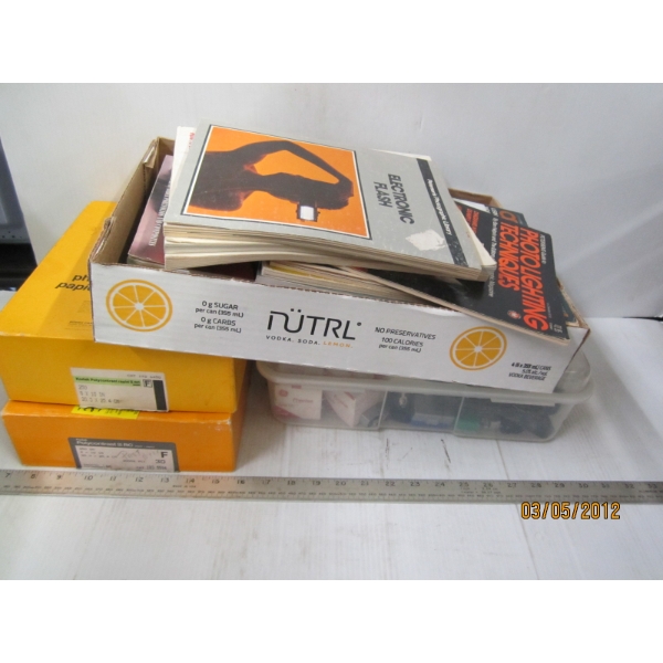 MISC. CAMERA BOOKS & ACCESS.