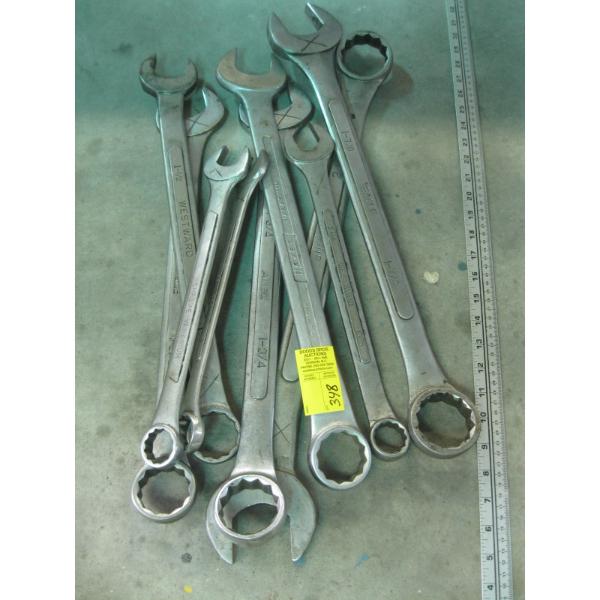 LG. LOT OF LG. WRENCHES