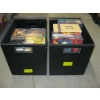 Image 1 : 2 STORAGE BOXES OF CDs & VHS TAPES