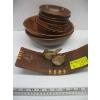 Image 3 : GLASSWARE, WOOD BOWLS, OFFICE SUPPLIES, ETC.