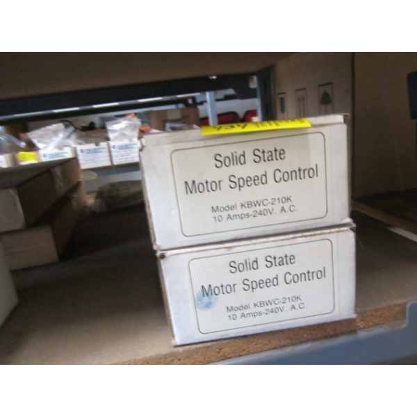 2 MOTOR SPEED CONTROLS - 10 AMP