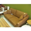 Image 2 : BROWN SOFA W/CUSHIONS 