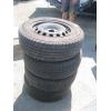 Image 1 : 4 195/65R15 TIRES ON 5 BOLT RIMS