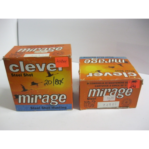 MIRAGE STEEL SHOT 12/70 32G #4|1X20, 1X25 SHELLS
