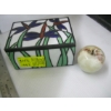 Image 4 : LEADED DRAGONFLY BOX W/ASST. COSTUME JEWELLERY