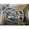 Image 3 : WOODEN TOOL TOTE W/MISC. PLUMBING SUPPLIES
