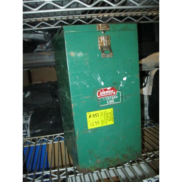 COLEMAN GAS LANTERN IN CASE