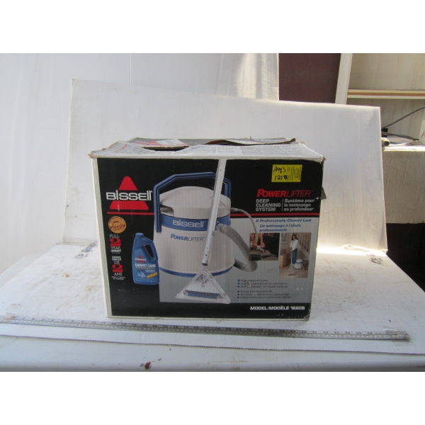 BISSELL POWER LIFTER DEEP CLEANING SYSTEM IN BOX