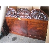 Image 3 : 4 CARVED POST QUEEN SIZE BEDFRAME