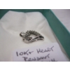 Image 4 : 10KT HEART PENDANT W/SM. DIAMONDS