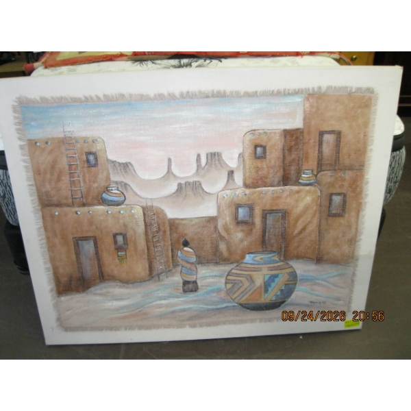 PAINTING ON MATERIAL