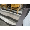 Image 4 : BROWN & LIGHT STRIPED AREA CARPET, APPROX. 5' 2" X7' 2"