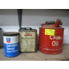Image 1 : FUEL CAN, MOBILE GREASE CAN & OIL CAN