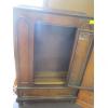Image 2 : ANTIQUE GLASS DOOR CHINA CABINET W/LOWER DRAWER