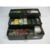 Image 1 : TOOLBOX W/ASST. N GAUGE TRACK, SWITCHES, PARTS, ETC.