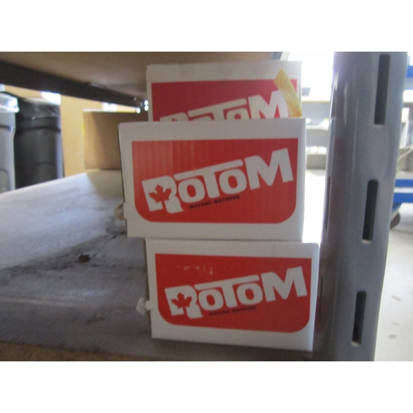 2 ROTOM SKELETON MOTORS - 1/125HP, 120V