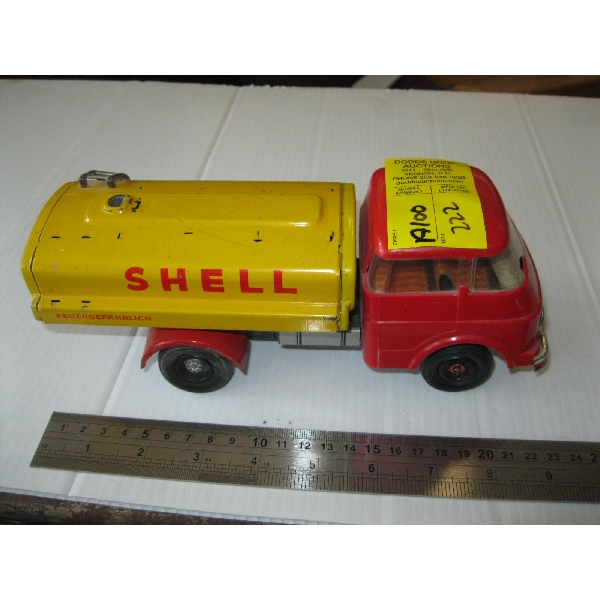 SHELL TIN TRUCK