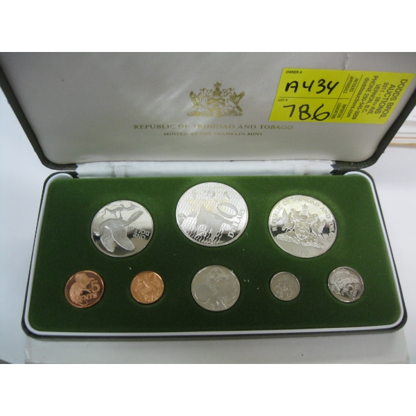 1978 REPUBLIC OF TRINIDAD & TOBAGO PROOF SET