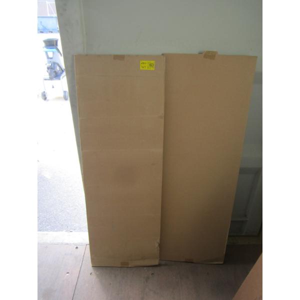 2 IKEA BATTRA DOORS - 15X42.5" & 3 HAGGEBY DOORS - 36X15"