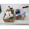 Image 1 : 2 BOXES OF SURFACE MOUNT SIRENS, WIRES, ETC.