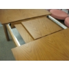 Image 3 : COMO WALNUT EXTENDABLE TABLE, 160CM