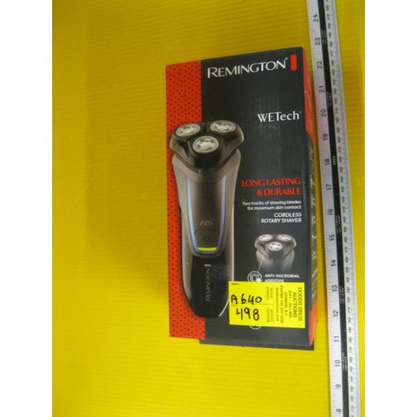 REMINGTON WET TECH CORDLESS ROTARY SHAVER