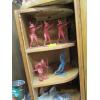 Image 3 : LG. LOT OF ASST. PLASTIC FIGURINES - MARKS - ARMY, WESTERN, ETC.