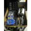 Image 1 : BOX OF MISC: INVERTER, SCREW EXTRACTOR SET, FORSTNER BITS, TOOLS, ETC.