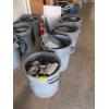 Image 1 : 4 SM. GARBAGE BUCKETS W/ASST. ELECTRICAL