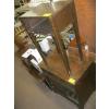 Image 1 : SM. WOODEN TELEPHONE TABLE & A WOODEN SLIDING DOOR STAND