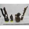 Image 1 : 4 WOOD CARVINGS