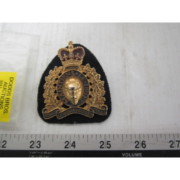RCMP HAT PIN