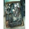 Image 3 : BASKET W/MISC. PLUMBER'S TORCH, ETC., BOX OF ASST. ELECTRICAL,  BOX OF SAFETY GOGGLES, ETC.