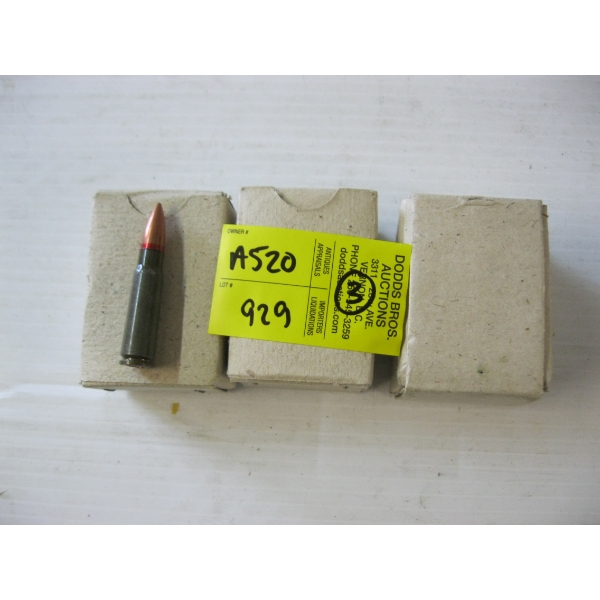 3 BOXES OF 7.62X39?
