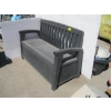 Image 2 : LG PLASTIC GARDEN BENCH W/SEAT STORAGE