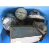 Image 2 : 2 BINS MISC. VINTAGE COLLECTABLES - TINS, GAUGES, ETC.