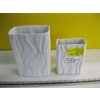 Image 1 : 2 MCM WEST GERMAN OP ART VASES