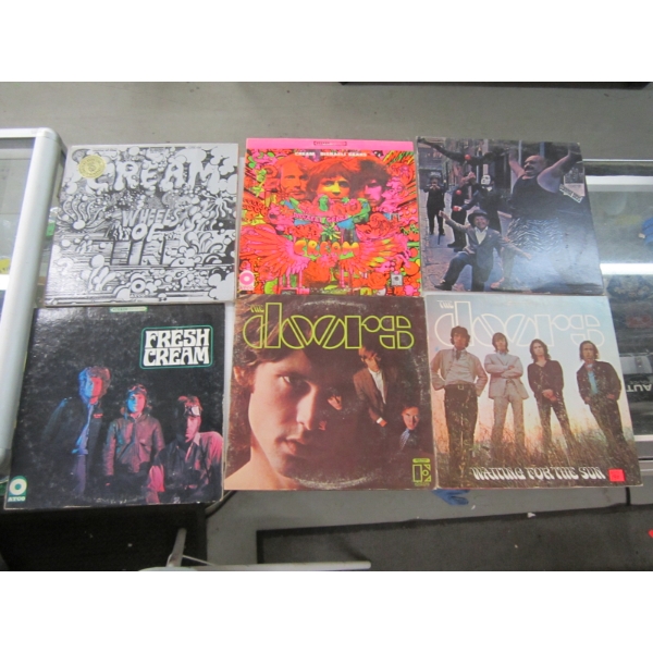 ASST. RECORDS - THE DOORS, CREAM