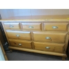 Image 11 : 3 PIECE DRESSER & NIGHT TABLE SET - PINE