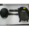 Image 1 : MOTORCYCLE HELMET, SZ 2XL, 2 HARLEY DAVIDSON DOG COLLARS & A TANK BAG W/TOOL KIT & PUMP