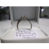 Image 4 : LADIES 14KT WHITE GOLD RING W/7 DIAMONDS, SZ 7 1/2