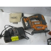 Image 3 : RIGID CORDLESS JIGSAW, DRILL, FLASHLIGHT & CHARGER, 1 BATTERY