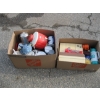 Image 1 : 2 BOXES OF MISC. - PLASTIC DRINK CONTAINERS, COFFEE POTS, ETC.