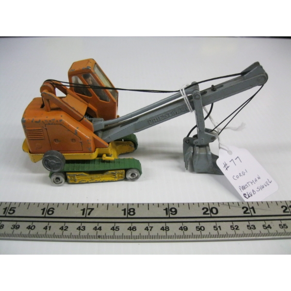 CORGI PRIESTMAN CUB SHOVEL