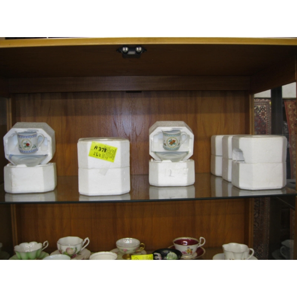 8 DEMI TASSE CUP & SAUCER SETS