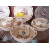 Image 2 : 7 PIECES OF ROYAL DOULTON BUNNYKINS & ROYAL ALBERT CLOCK